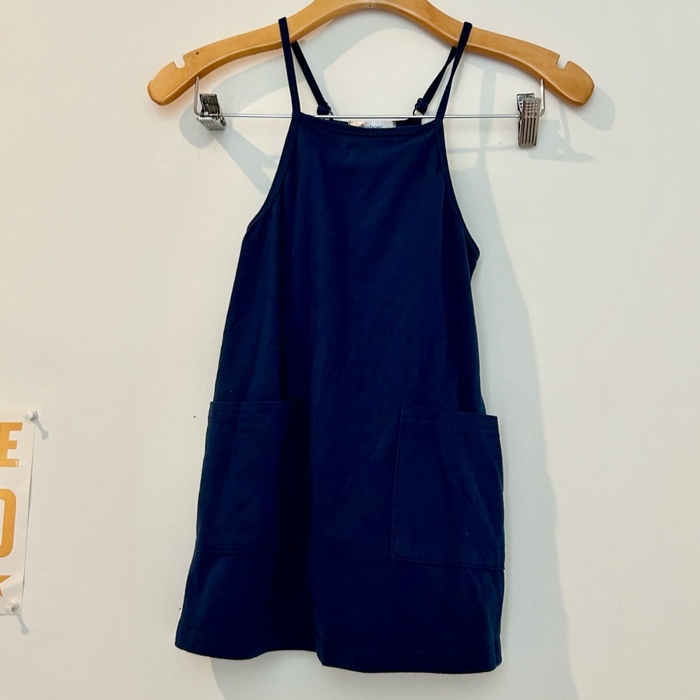 Girls‎ FP Hot Shot Mini Style Dress Amazon Skort Tshirt Dress Navy Size 7 - Picture 4 of 8